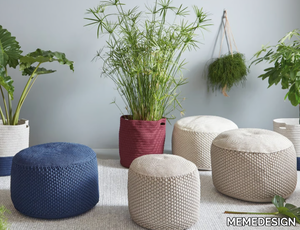 BERENICE - Polypropylene pouf _ MEMEDESIGN