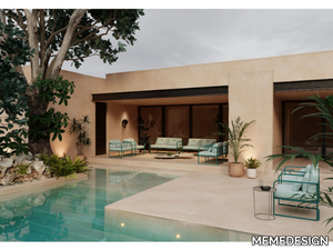 CRUISE - 2 seater metal garden sofa _ MEMEDESIGN