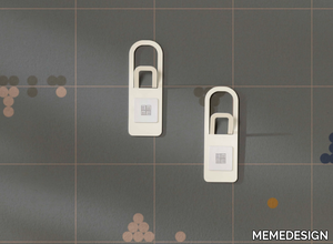 GRAFFETTA - Wall-mounted metal coat rack _ MEMEDESIGN