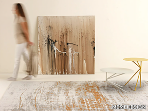 RAGGIO DI SOLE - Patterned rectangular fabric rug _ MEMEDESIGN