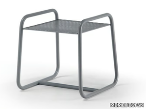 LOLITA - Rectangular metal garden side table _ MEMEDESIGN