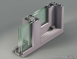 NC-S 150 I - Aluminium thermal break window _ METRA Building