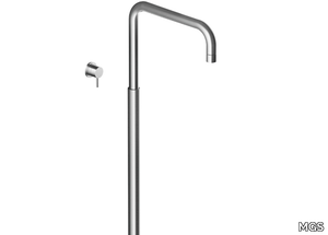 MB274 - Floor standing stainless steel washbasin mixer _ MGS