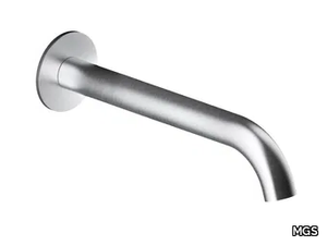 AC986 - Wall-mounted stainless steel spout _ MGS