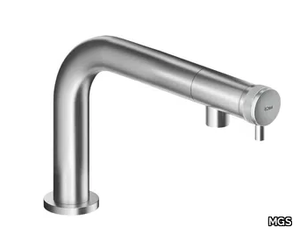 ER266 - 1 hole stainless steel bathtub mixer _ MGS