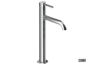 MB290 - Countertop stainless steel washbasin mixer with aerator _ MGS