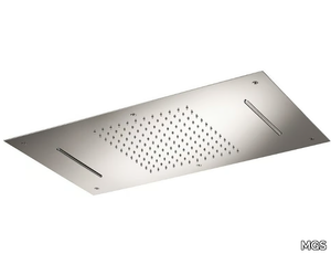 SO625 - Ceiling mounted 3-spray stainless steel overhead shower _ MGS