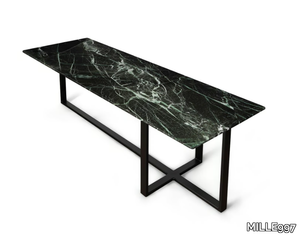 AFRODITE - VERDE SAINT DENIS MARBLE - Rectangular natural stone coffee table _ MILLE997