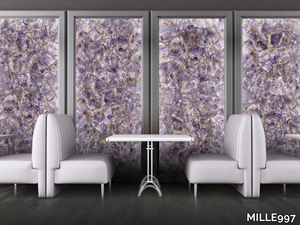 PURPLE GEM - Glass Decorative panel _ MILLE997