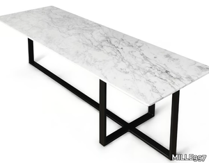 AFRODITE - Rectangular Statuary marble coffee table _ MILLE997