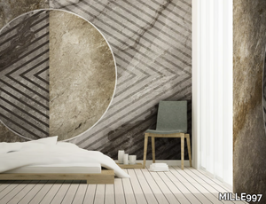 GATSBY - Vinyl sheets marble effect wallpaper _ MILLE997