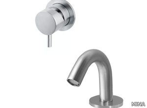 STIRIANA 6210+6100 - 2 hole bidet tap with aerator _ MINA