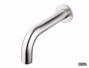 STIRIANA - Wall-mounted stainless steel sink spout _ MINA