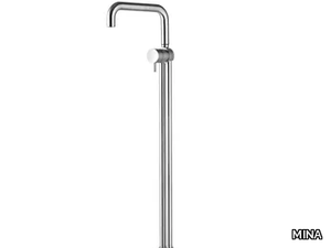 STIRIANA 6380T - Floor standing stainless steel washbasin mixer _ MINA