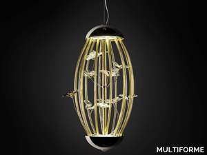 CAGE - LED glass pendant lamp _ MULTIFORME