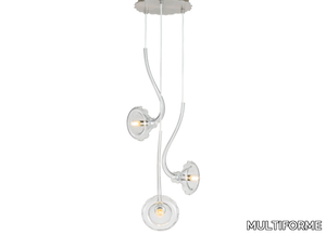 IKEBANA 3 - Blown glass pendant lamp _ MULTIFORME