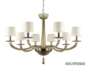 SERENADE - Murano glass chandelier _ MULTIFORME