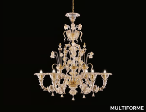 NABUCCO - Handmade Murano glass chandelier _ MULTIFORME