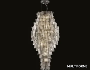 CHIMERA - Handmade Murano glass pendant lamp _ MULTIFORME