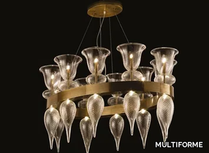 HERITAGE - Handmade Murano glass pendant lamp _ MULTIFORME