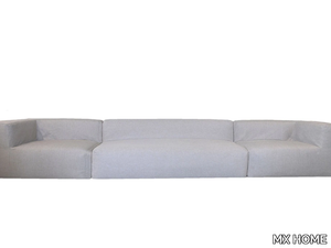 CE-B6P / CE-L6P / CE-R6P - 5/6 seater fabric garden sofa with removable cover _ MX HOME