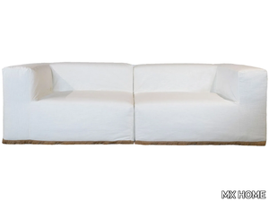 CI-J4P / CI-W4P - 3 seater cotton sofa with removable cover _ MX HOME