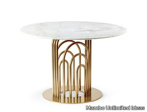 BARA - Round marble table _ Mambo Unlimited Ideas