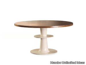 CIRCULE - Round wooden table _ Mambo Unlimited Ideas