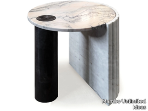 HELENE - Round marble high side table _ Mambo Unlimited Ideas