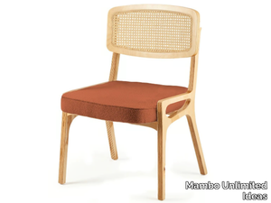 KARL - Solid wood chair with integrated cushion _ Mambo Unlimited Ideas