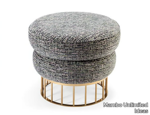 MARY - Round fabric pouf _ Mambo Unlimited Ideas