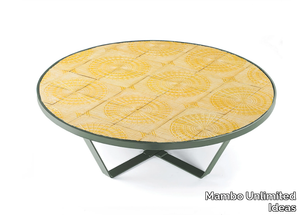 CALDAS - Round ceramic coffee table _ Mambo Unlimited Ideas