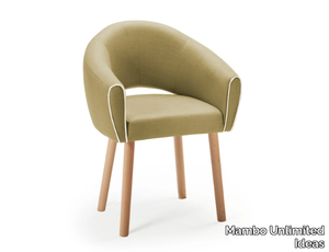 GRACE - Upholstered fabric chair with armrests _ Mambo Unlimited Ideas