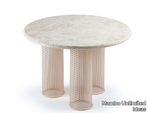 RIVIERA - Round low marble coffee table _ Mambo Unlimited Ideas