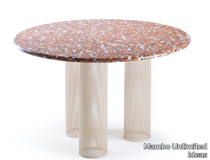 RIVIERA - Round marble garden table _ Mambo Unlimited Ideas