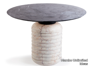 JEAN - Round marble table _ Mambo Unlimited Ideas