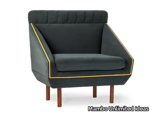 AGNES M - Fabric armchair high-back _ Mambo Unlimited Ideas