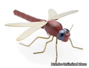 DRAGONFLY RED - Ceramic decorative object _ Mambo Unlimited Ideas