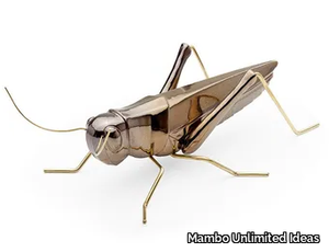 GRASSHOPPER GOLD - Ceramic decorative object _ Mambo Unlimited Ideas