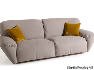 BELUGA - 3 seater sectional microfiber sofa _ Mantellassi 1926