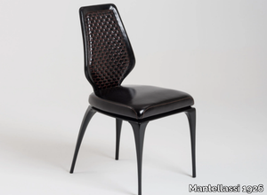 PONTECORVO - Leather chair _ Mantellassi 1926