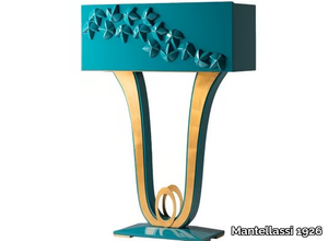 MIMOSA BABY - Rectangular wood veneer console table _ Mantellassi 1926