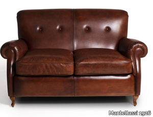 ROMA - 2 seater leather sofa _ Mantellassi 1926