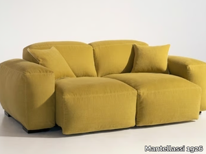 PLACIDO - 2 seater sectional fabric sofa _ Mantellassi 1926