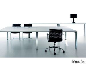 CLICK - Rectangular meeting table _ Manerba