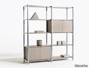 STEM - Metal and wood office shelving _ Manerba