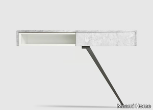 ATIR CARRARA - Rectangular marble console table with drawers _ Maami Home