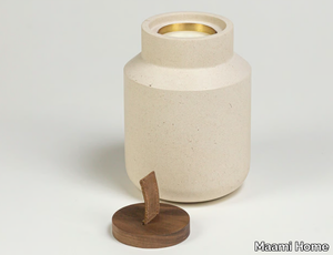 HANDLE MOLEANOS - Marble candle holder _ Maami Home