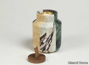 HANDLE NATURE - Marble candle holder _ Maami Home