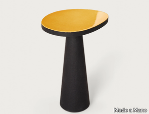 GUE’RIDON TABLE - Lava stone side table _ Made a Mano